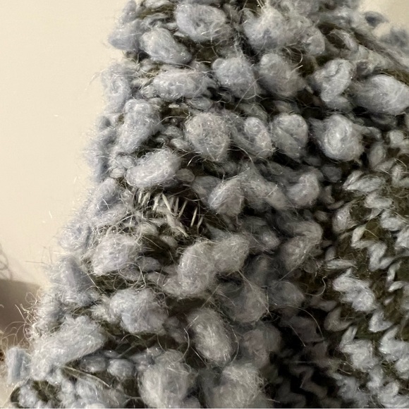 Elizabeth and James Mohair and Wool Chunky Knit Cardigan Sweater Duster Jacket - Picture 8 of 9